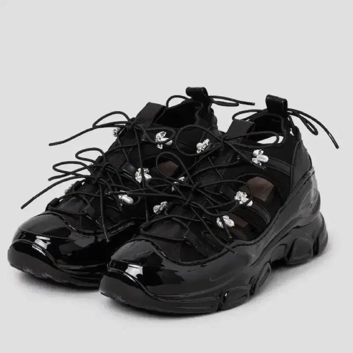 [SOLD OUT] 시몬로샤 비즈 스니커즈 240 (37사이즈)