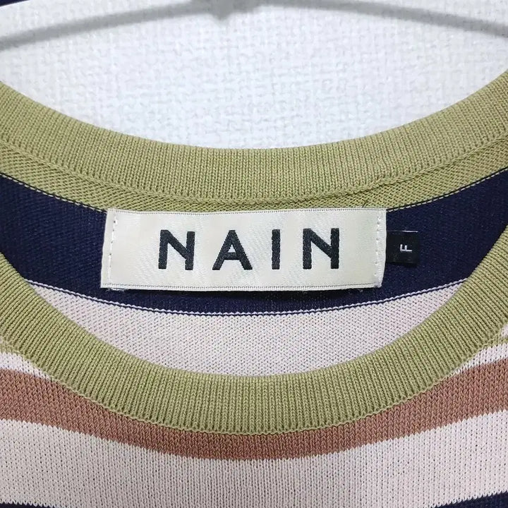 [BUNJANG] NAIN Striped Short Sleeve Long Dress / NAIN 스트라이프 반팔 롱 원피스