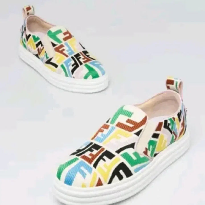 [SOLD OUT] (번개케어가능)펜디 FF 모티브 슬립온 스니커즈36
