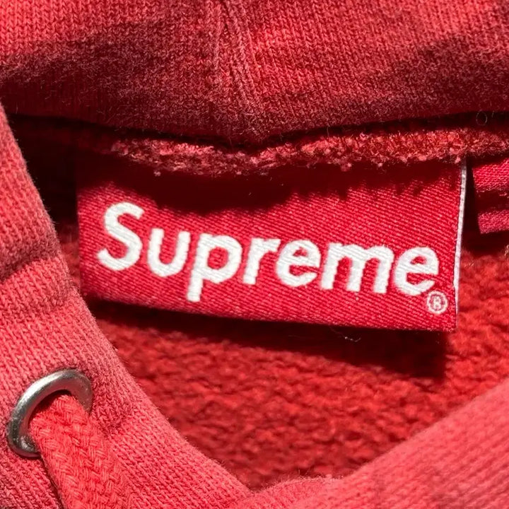 [BUNJANG] Supreme Color Spelling Patch Washed Red Hoodie / S SUPREME 슈프림 컬러 스펠링 패치 워싱 레드 후드티