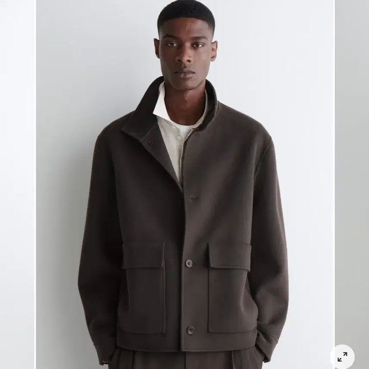 [BUNJANG] COS Wool Jacket XL / Cos 울 퍼넬넥 자켓 XL