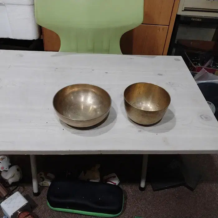 [BUNJANG] 1970s Organic Rice Bowl and Soup Bowl / 1970 유기 밥그릇과 국그릇