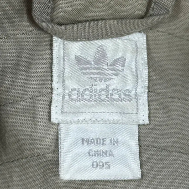 [BUNJANG] Adidas Old School M65 Windbreaker Jacket / (M) 아디다스 올드스쿨 m65 바람막이 자켓 베이지