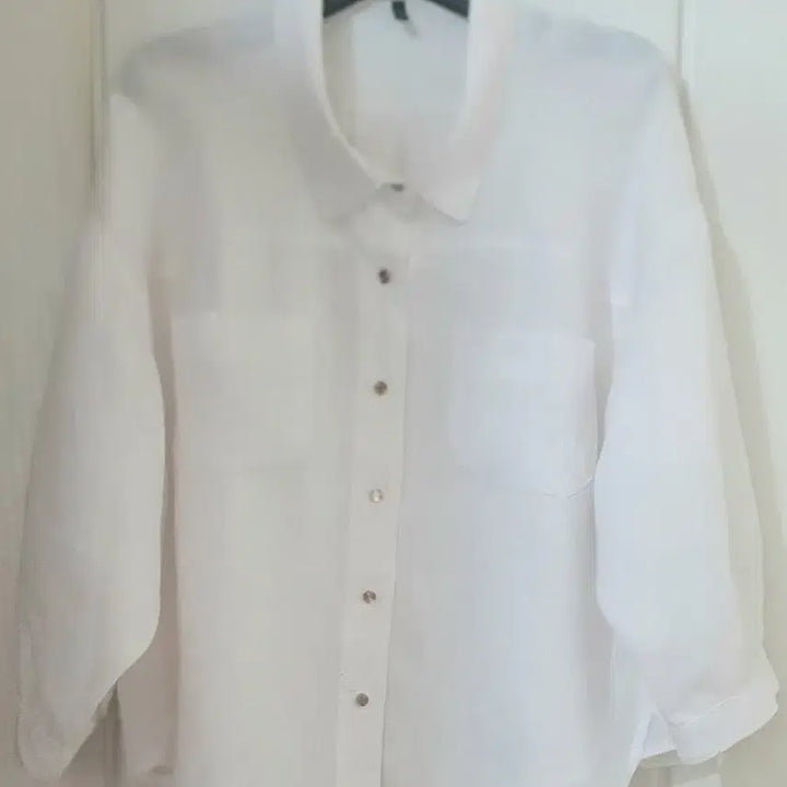 [BUNJANG] Benetton Linen Shirt / 베네통(린넨)셔츠