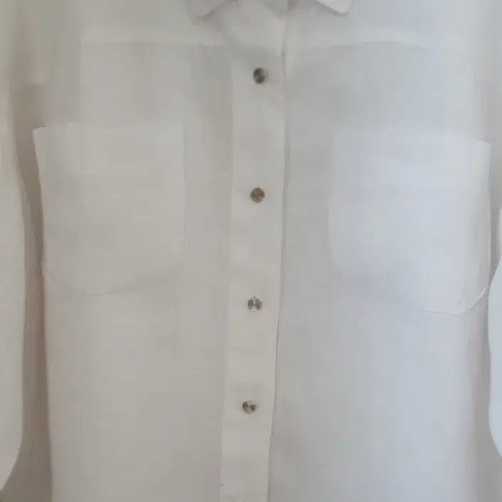 [BUNJANG] Benetton Linen Shirt / 베네통(린넨)셔츠