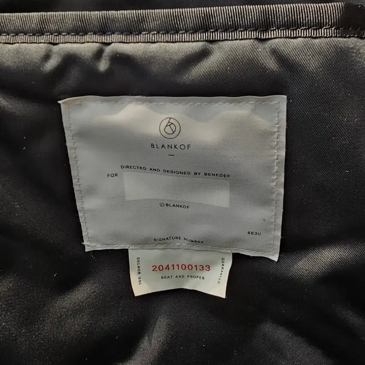 [BUNJANG] Blankof Reporter Bag / 블랭코프 리포터백