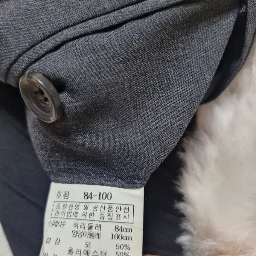 [BUNJANG] The Van Gray Suit Pants / 더반 진그레이 정장바지