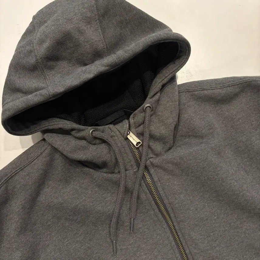 [BUNJANG] Carhartt Rain Defender Full Zip Hoodie Gray / [L] 21SP 칼하트 레인디펜더 풀집업 후드집업 그레이