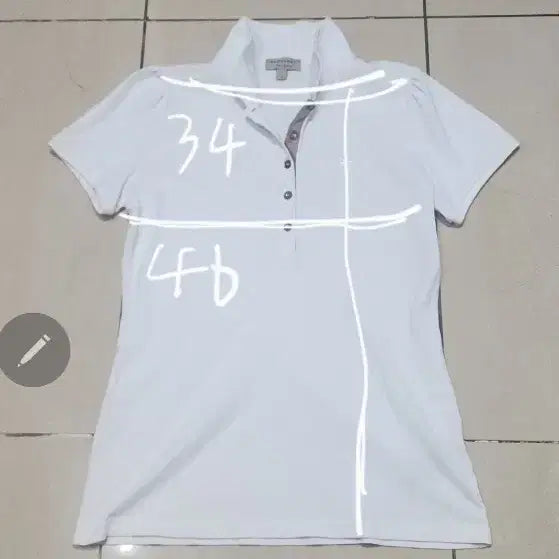[BUNJANG] Burberry Cotton Short Sleeve Shirt / BURBERRY 이쁜 반팔 66~