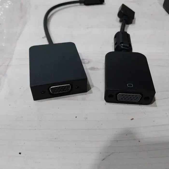 [BUNJANG] Sony VAIO Genuine VGA Adapter (2 Items) / 미사용 소니 바이오 정품 VGA 어답터 2종