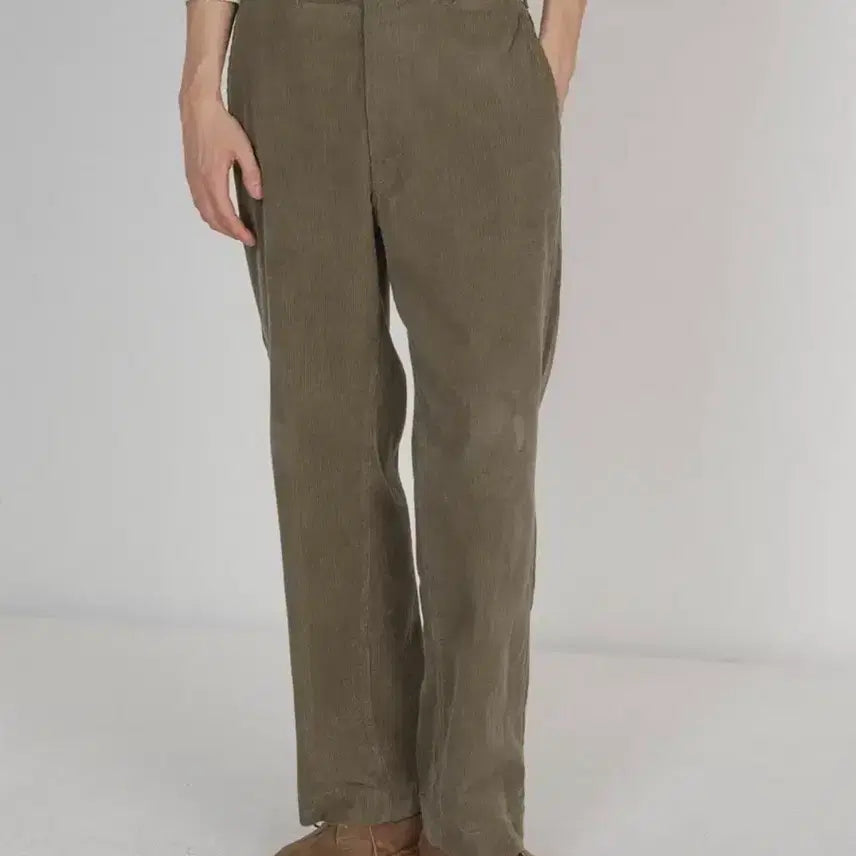 [BUNJANG] Brown Yard 25FW Washed Corduroy Pants / [5] 브라운야드 25FW 워시드 코듀로이 팬츠, 모카