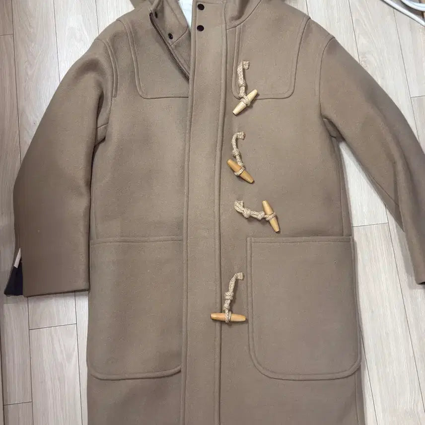[BUNJANG] Musinsa Designer Invitation Han Sanghyuk Blade Tin Duffel Coat Camel M / 무신사 디자이너 인비테이션 한상혁 블레이드 틴 더플 코트 카멜 M