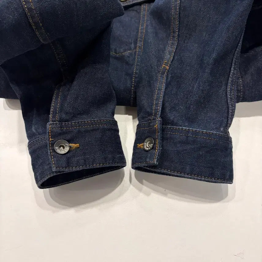 [BUNJANG] [105] 빈폴 데님 자켓 Beanpole 빅로고 청자켓 / [105] 빈폴 데님 자켓 Beanpole 빅로고 청자켓