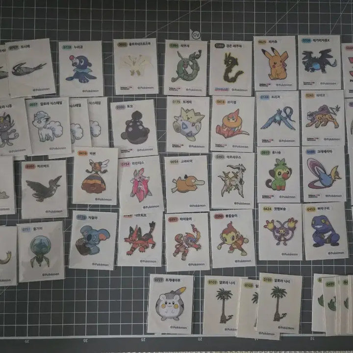 [BUNJANG] Pokemon 30th Anniversary Tteokbokki Sticker / 포켓몬 30주년 띠부씰
