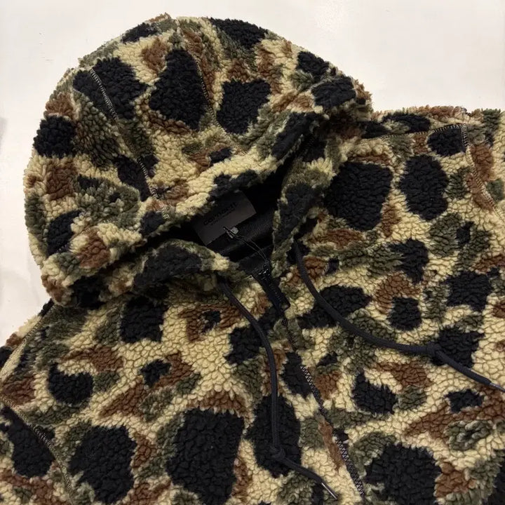 [BUNJANG] Carhartt Active Liner Camo Fleece Hooded Zip-Up Jacket / [XL] 칼하트 액티브 라이너 카모 플리스 후드 집업