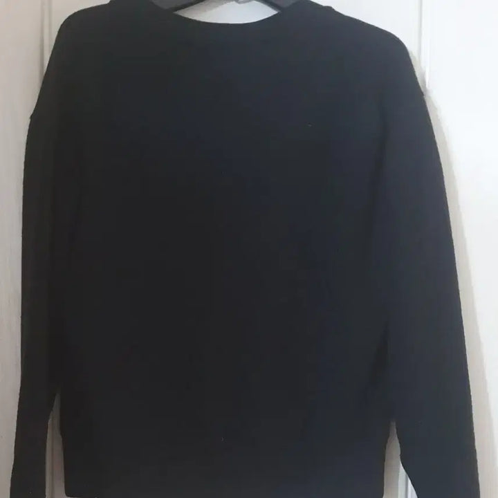 [BUNJANG] Maison Kitsune Fox Patch Black Cardigan / 메종키츠네 폭스 패치 블랙 가디건