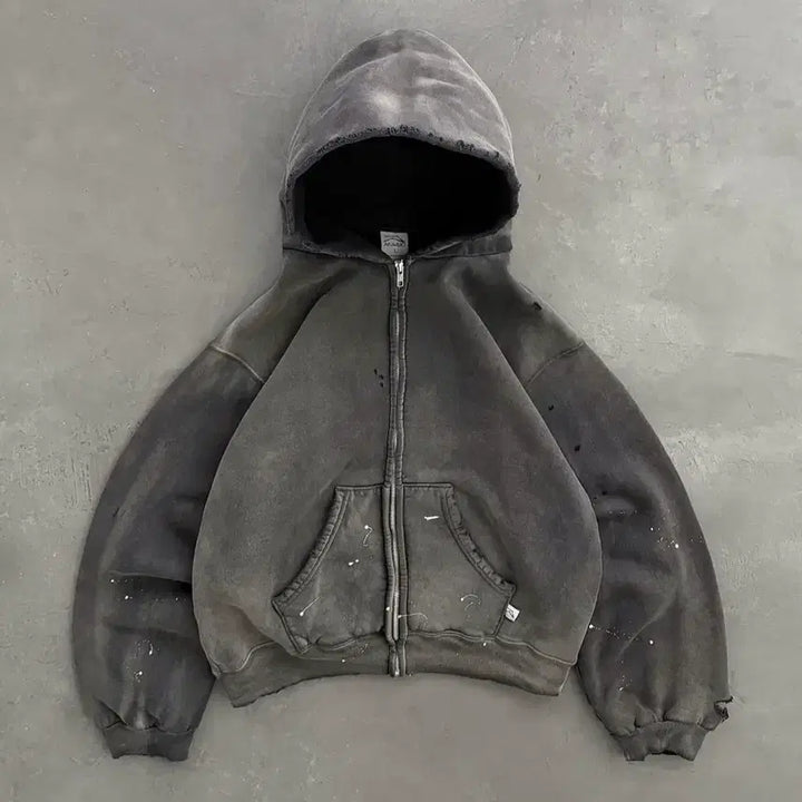 [SOLD OUT] [M]아킴보 akmibo watch peeker hoodie zip-up