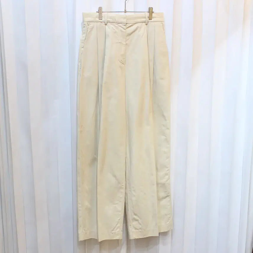 [SOLD OUT] 27인치 COS 코스 와이드핏 코튼 팬츠 b899