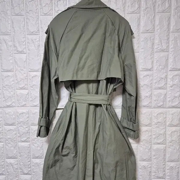 [BUNJANG] Scent by London Belted Long Coat Jacket / 센트바이런던 정품 여자 춘추용 벨티드 여성 롱코트자켓 프리