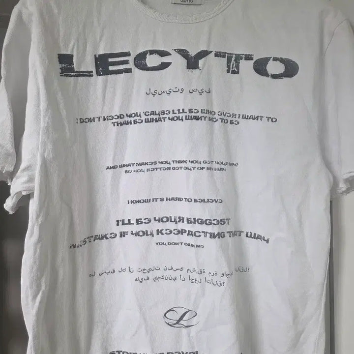[BUNJANG] Lecito Short Sleeve T-shirt / 레씨토 반팔