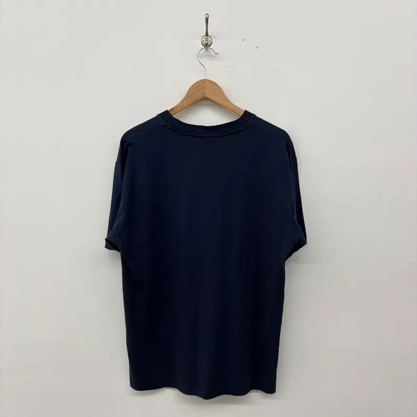 [BUNJANG] Alpha Industries Camo Logo T-shirt Navy XL / 알파인더스트리 카모 로고 반팔 티셔츠 네이비 남성XL