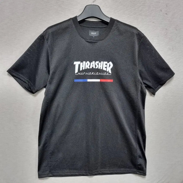 [BUNJANG] Huf x Thrasher Mesh Jersey (Black) / ㅡ허프x트래셔 메쉬 유니폼 남105ㅡ0428