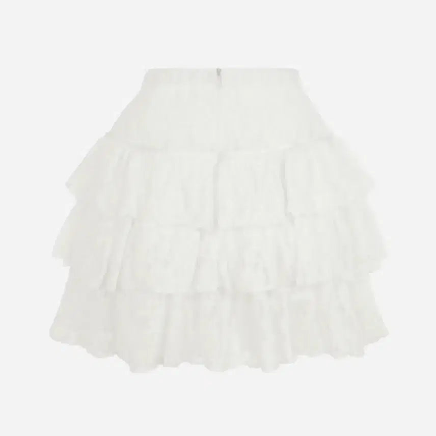 [BUNJANG] Roar Lace Mini Skirt / [미착용] 아옳이 로아르 레이스 캉캉 미니스커트
