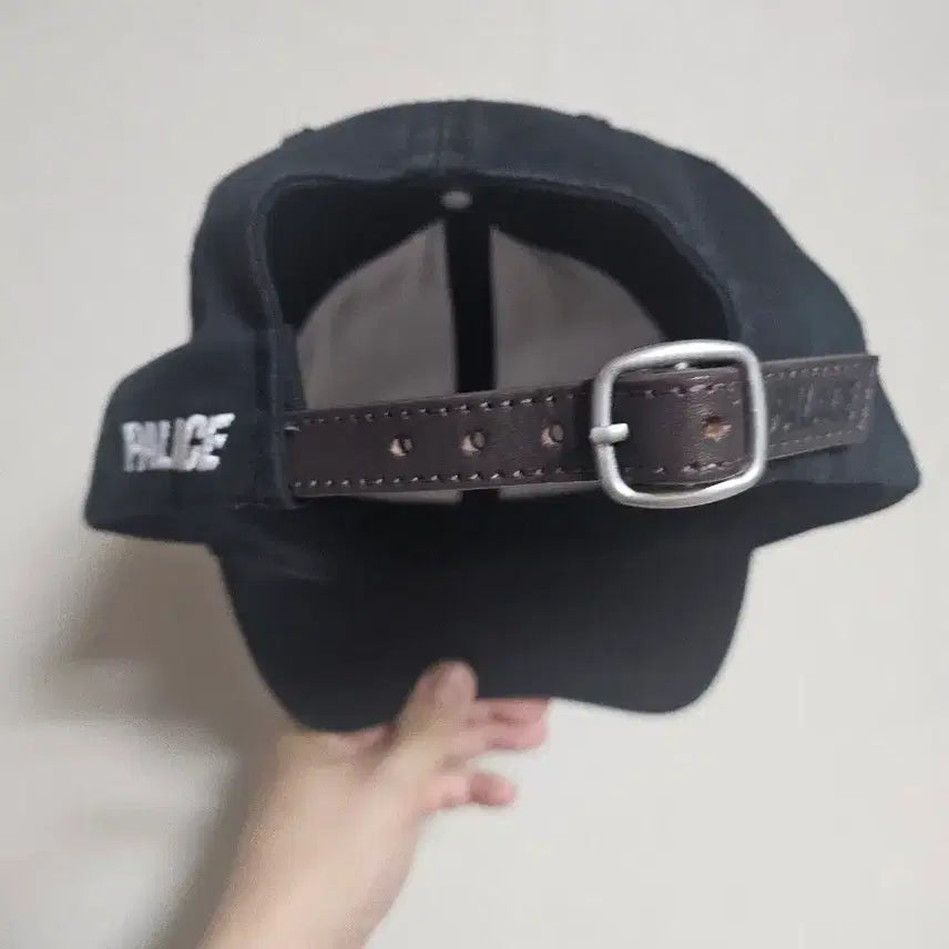 [BUNJANG] Palace P6 Panel Cap Black Ball Cap 24SS / 팔라스모자 P6 패널캡 블랙 볼캡 24SS