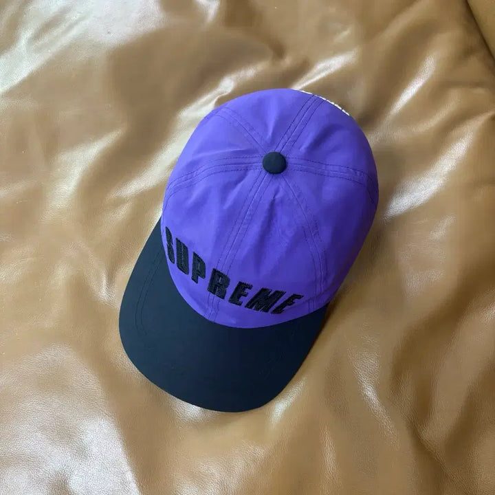 [BUNJANG] Supreme The North Face Gore-Tex 6-Panel Cap Purple Black / 슈프림 노스페이스 고어텍스 6패널 볼캡 모자 아크 로고 퍼플 블랙
