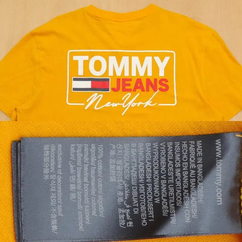 [BUNJANG] Tommy Hilfiger T-2934 Short Sleeve T-shirt / 타미힐피거 반팔티 110 T-2934