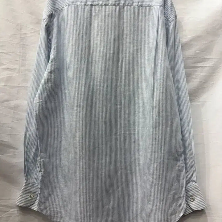 [BUNJANG] Loro Piana Linen Stripe Shirt / 로로피아나 린넨 스트라이프 셔츠105사이즈(정품)