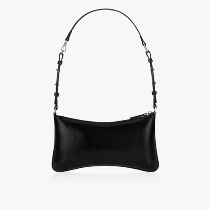 [BUNJANG] Find Kapoor Ribbon Shoulder &amp; Cross Bag / 파인드카푸어 리본 숄더&amp;크로스백 (실버열쇠고리포함)