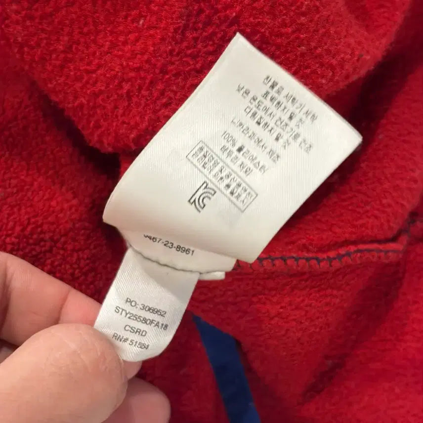 [BUNJANG] Patagonia Synchilla Fleece Pullover Navy/Red / [XL] 파타고니아 신칠라 플리스 풀오버 네이비/레드 후리스