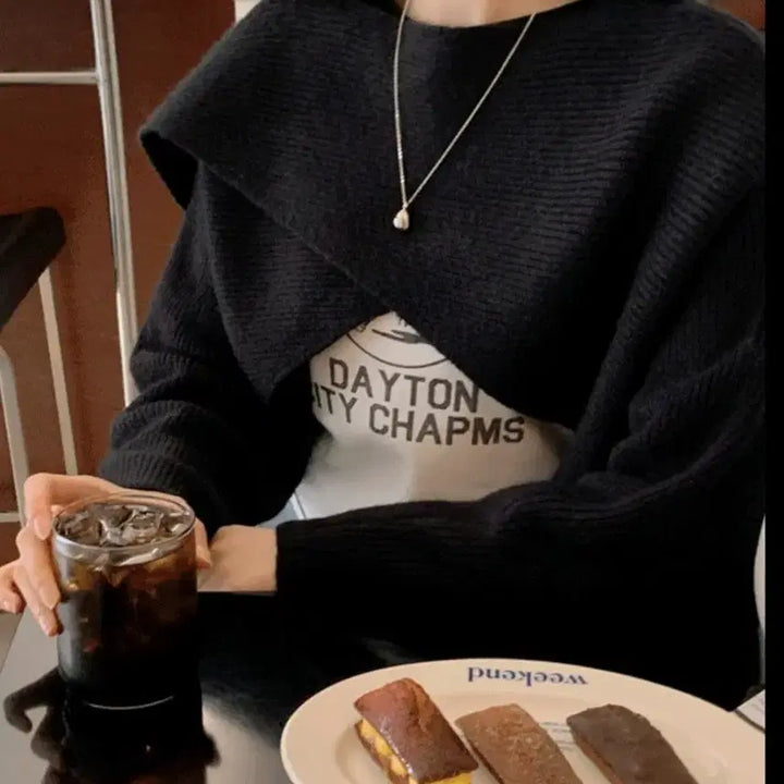 [SOLD OUT] 비바셔스 볼레로 니트