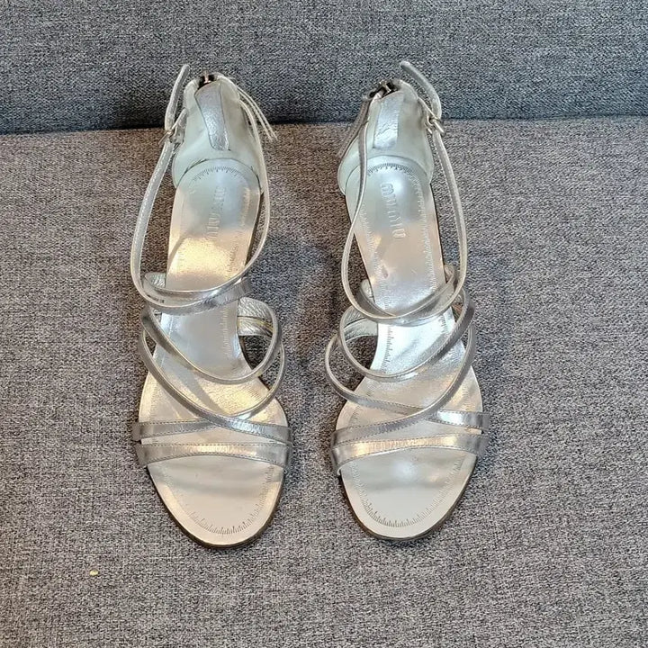 [BUNJANG] Miu Miu Silver Sandals (230) / 미우미우  샌들 230