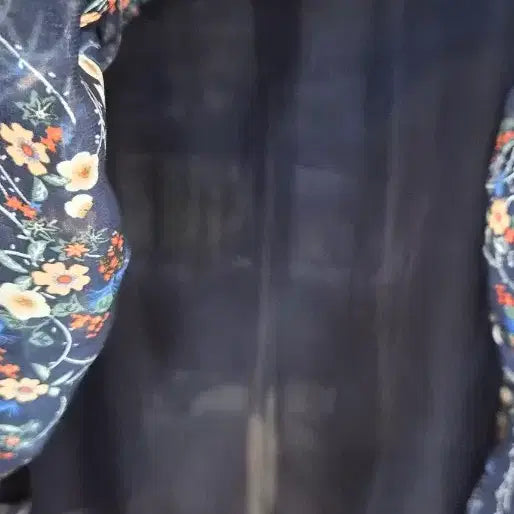 [BUNJANG] PLASTIC ISLAND Silk Chiffon Long Dress / PLASTIC ISLAND 플라스틱아일랜드 실크 쉬폰 롱원피스 (55)