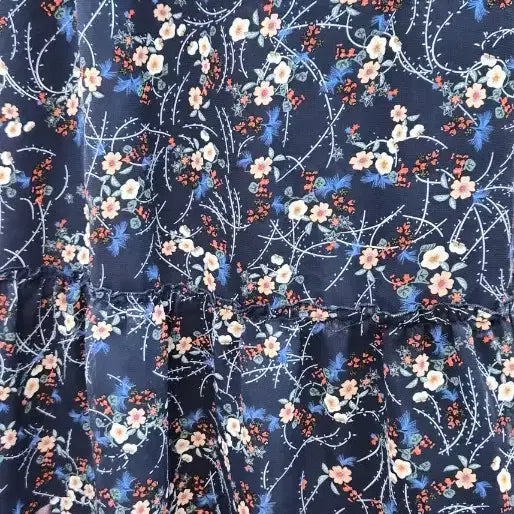 [BUNJANG] PLASTIC ISLAND Silk Chiffon Long Dress / PLASTIC ISLAND 플라스틱아일랜드 실크 쉬폰 롱원피스 (55)