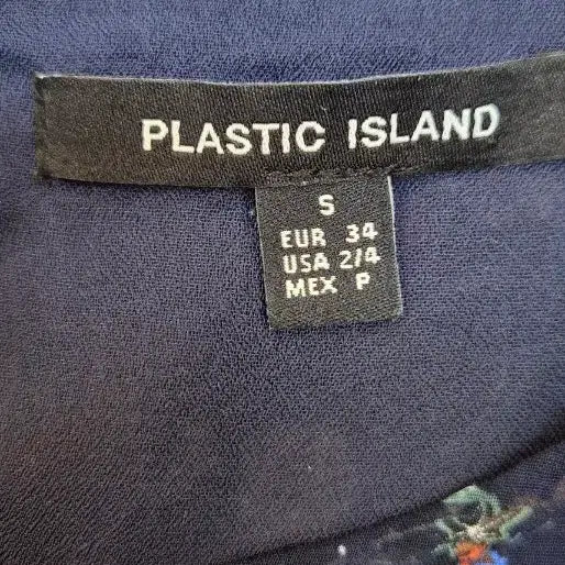 [BUNJANG] PLASTIC ISLAND Silk Chiffon Long Dress / PLASTIC ISLAND 플라스틱아일랜드 실크 쉬폰 롱원피스 (55)