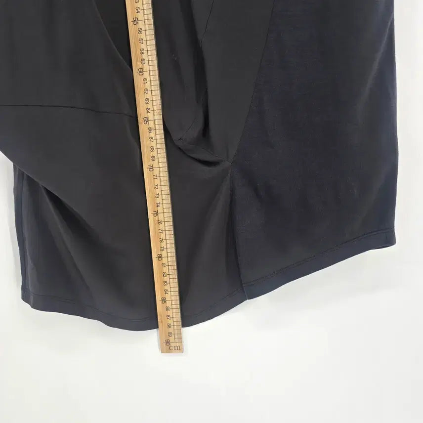 [BUNJANG] Kuhmo Dark Gray Sleeveless Long Blouse/Mini Dress S / 쿠호 짙은 회색 민소매 롱 블라우스/미니 원피스 S