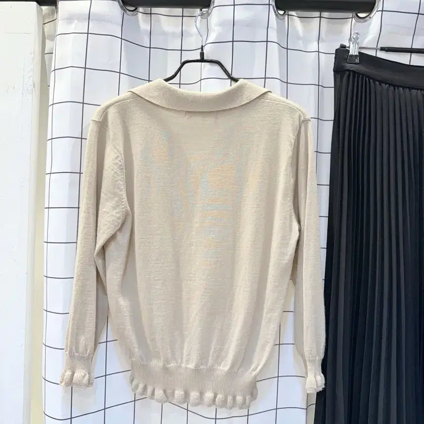 [BUNJANG] Bowen Summer Knit Blouse / 보웬 여름 니트블라우스