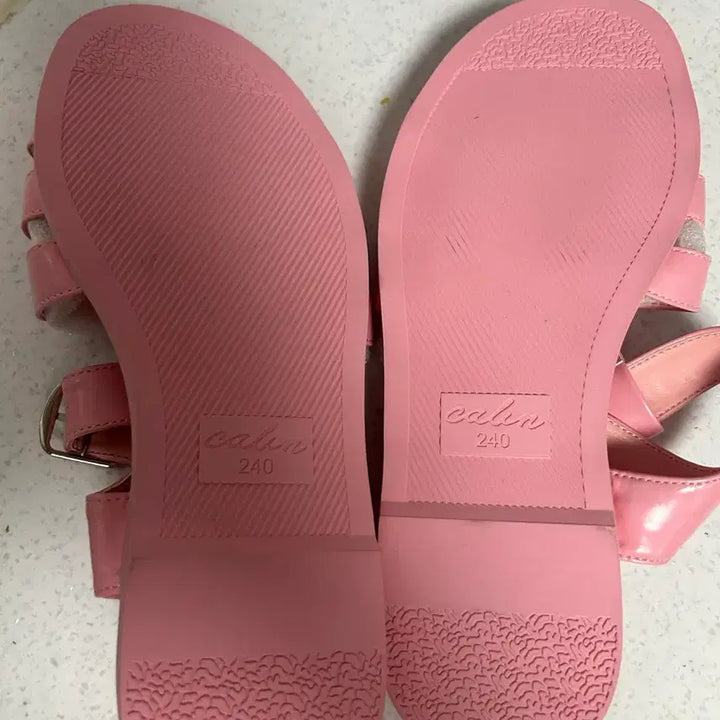 [BUNJANG] Calin Pink Sandals / 깔랑 calin 샌들