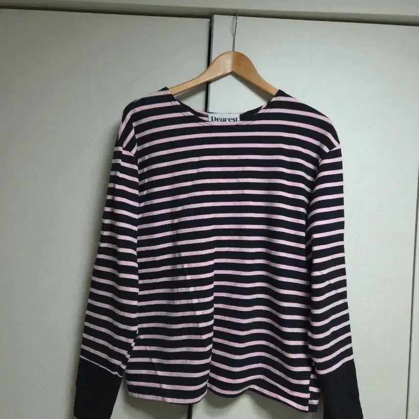 [BUNJANG] MaybeBaby Dearist Striped T-shirt / 메이비베이비 디어리스트 단가라 티셔츠