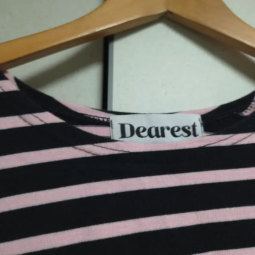 [BUNJANG] MaybeBaby Dearist Striped T-shirt / 메이비베이비 디어리스트 단가라 티셔츠