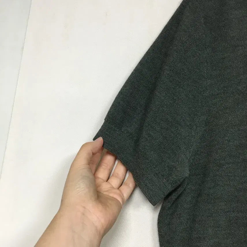 [BUNJANG] Suit Supply Merino Wool Short Sleeve Knit XL / 수트서플라이 메리노울 반팔 니트 XL
