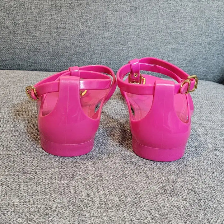 [BUNJANG] Ralph Lauren Jelly Pink Sandals / 랄프로렌  젤리 핑크 샌들 새제품 230