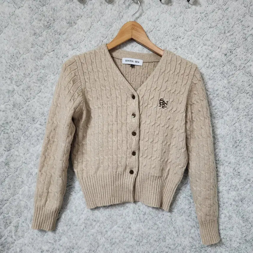 [BUNJANG] General Idea Knit Cardigan / 407A [S] 제너럴아이디어 니트 가디건