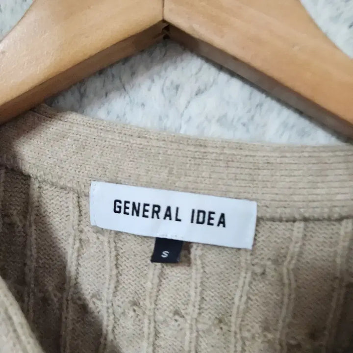 [BUNJANG] General Idea Knit Cardigan / 407A [S] 제너럴아이디어 니트 가디건