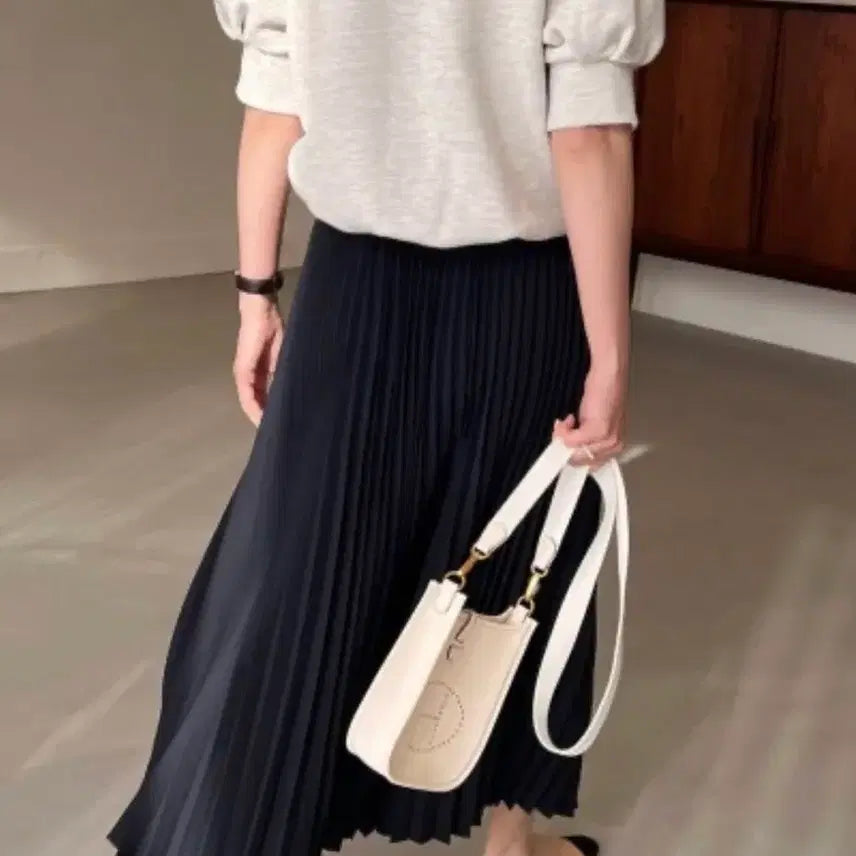 [BUNJANG] Bowen Ria Pleated Long Skirt / 보웬 리아 플리츠스커트