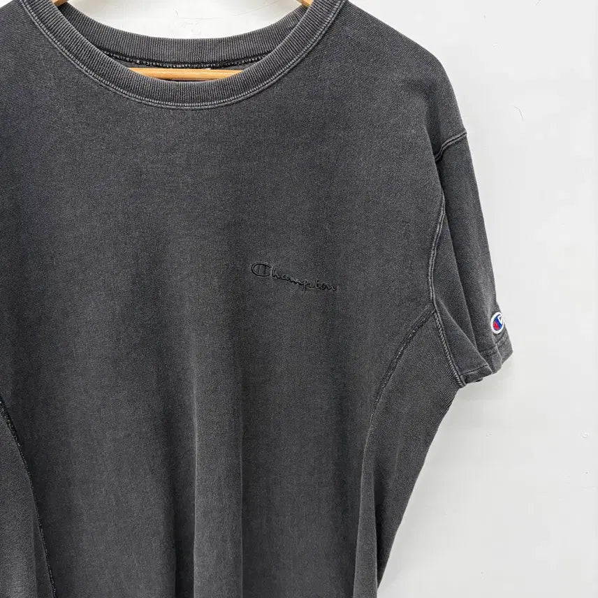 [BUNJANG] Champion Pigment Charcoal T-shirt (Men&