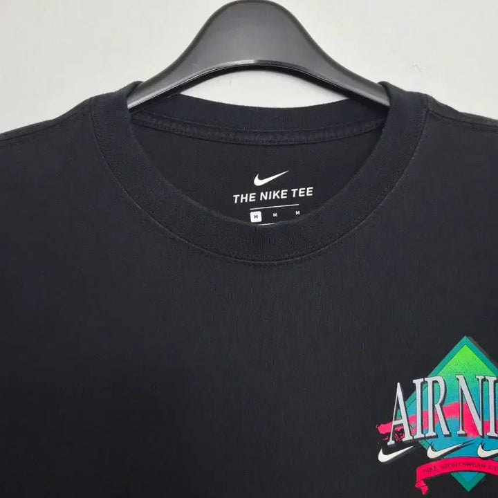 [BUNJANG] Nike Air Big Printing Logo T-shirt / 나이키 AIR NIKE 빅프린팅로고 반팔티 블랙